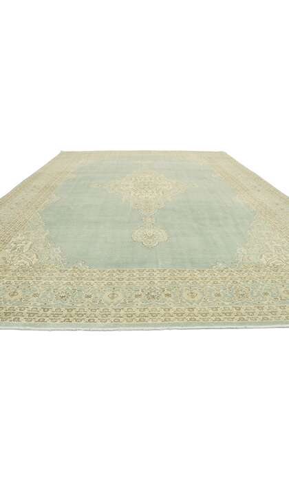 9 x 13 Vintage Muted Turkish Rug 52976