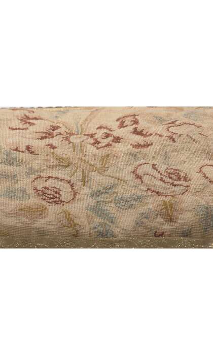 2 x 1 Antique French Aubusson Pillow 78621