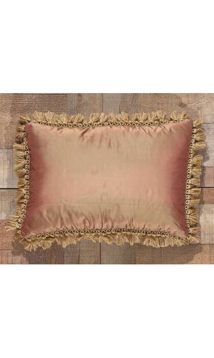 2 x 1 Antique French Aubusson Pillow 78616