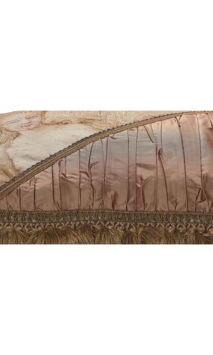 2 x 1 Antique French Aubusson Pillow 78616
