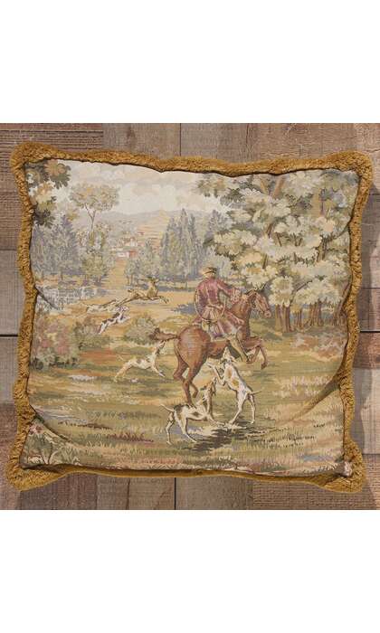 18x18 Decorative Tapestry Pillow 78618