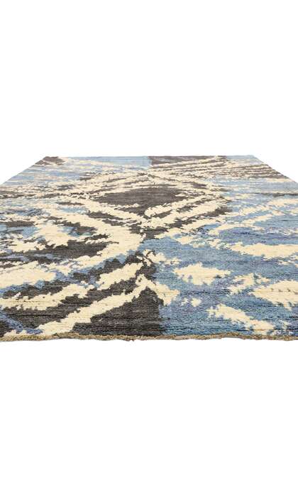10 x 13 Abstract Moroccan Rug 80479