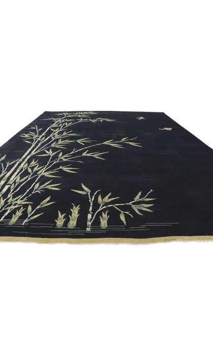 10 x 13 Chinese Art Deco Pictorial Rug 30820