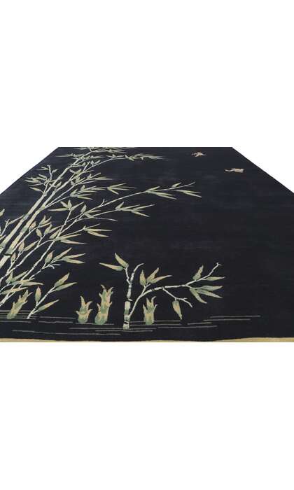 10 x 13 Chinese Art Deco Pictorial Rug 30820