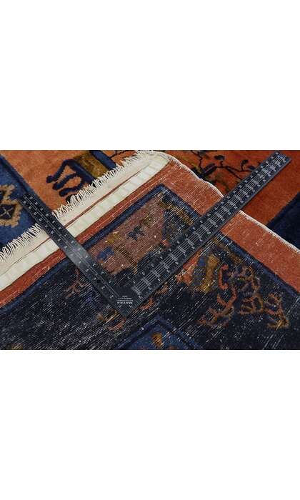 10 x 13 Rustic Antique Chinese Peking Rug 78129