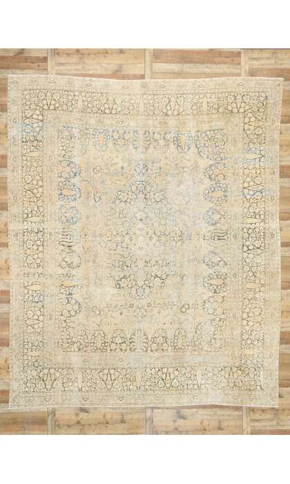 11 x 13 Antique Muted Persian Rug 76607