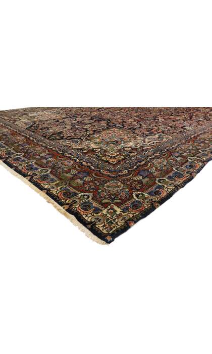11 x 19 Oversized Antique Persian Hamadan Rug 77214