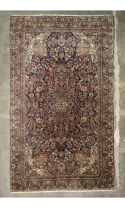 11 x 19 Oversized Antique Persian Hamadan Rug 77214