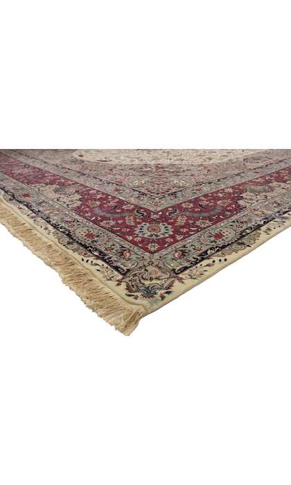 12 x 18 Oversized Antique Persian Tabriz Rug 77360