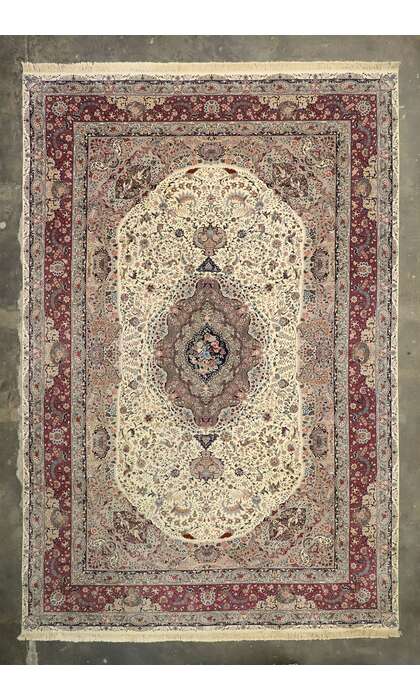 12 x 18 Oversized Antique Persian Tabriz Rug 77360
