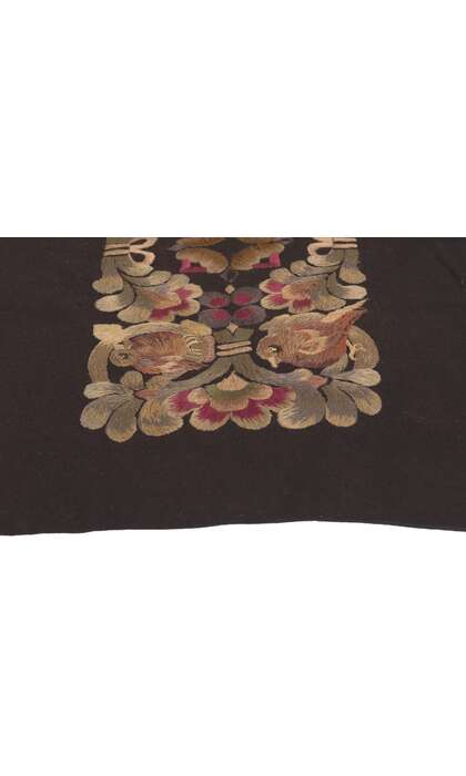 2 x 2 Hand Embroidered Pillow Cover 78615