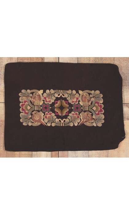 2 x 2 Hand Embroidered Pillow Cover 78615