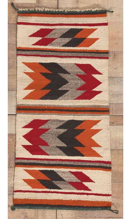 2 x 3 Antique Eye Dazzler Navajo Rug 78627