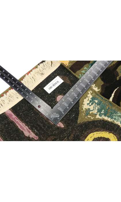 2 x 3 Vintage Joan Miro Tapestry Pictorial Rug 77100