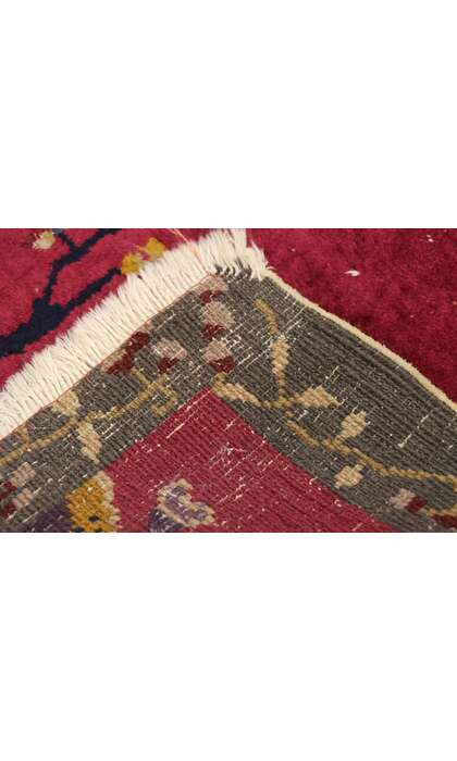 2 x 4 Vintage Chinese Art Deco Rug 77969