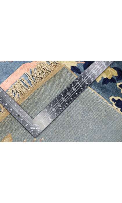 2 x 5 Antique Chinese Art Deco Pictorial Rug 77585