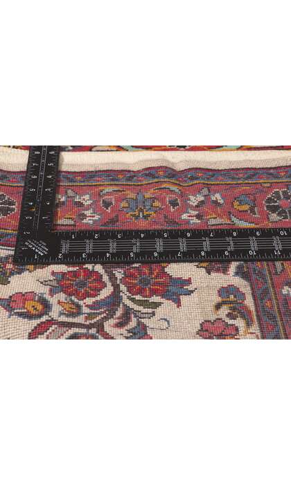 3 x 10 Vintage Persian Sarouk Rug 78634