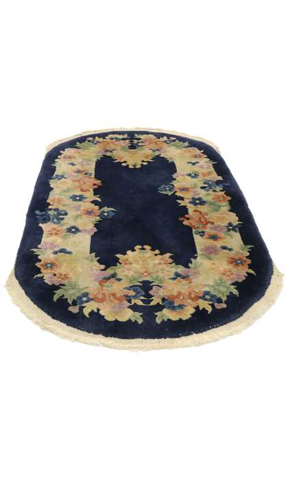 3 x 4 Antique Chinese Art Deco Rug 77463