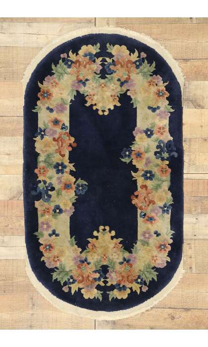 3 x 4 Antique Chinese Art Deco Rug 77463