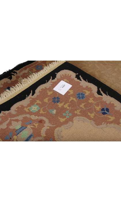 3 x 5 Antique Chinese Art Deco Rug 70718