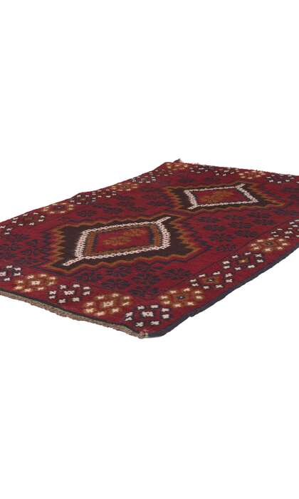 3 x 5 Vintage Afghan Baluch Rug 78631