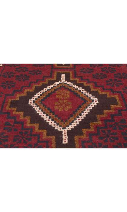 3 x 5 Vintage Afghan Baluch Rug 78631