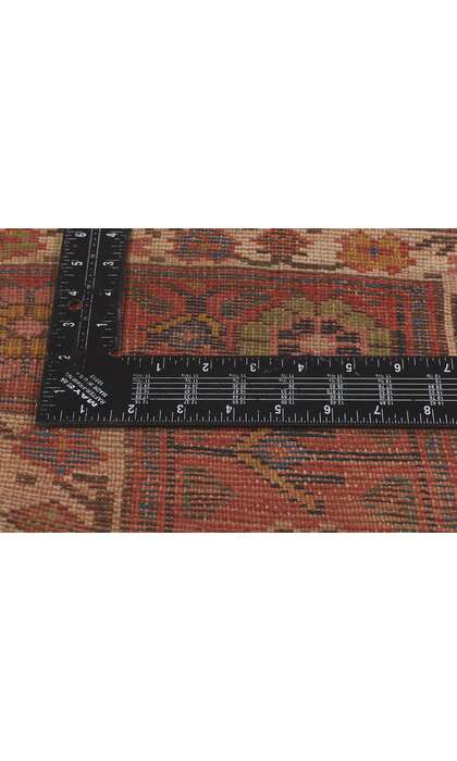 4 x 10 Antique Persian Kurdish Rug 73304