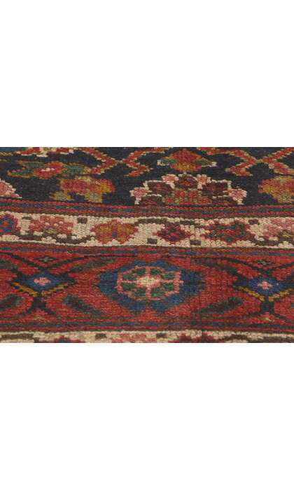 4 x 10 Antique Persian Kurdish Rug 73304