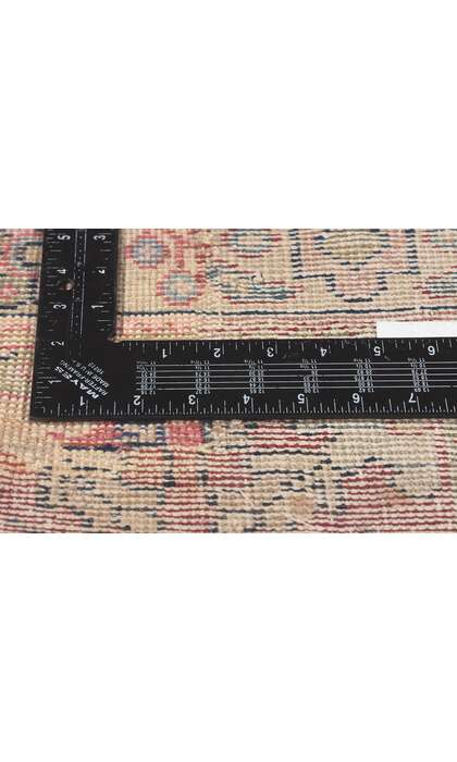 4 x 10 Vintage Persian Mahal Rug 75346