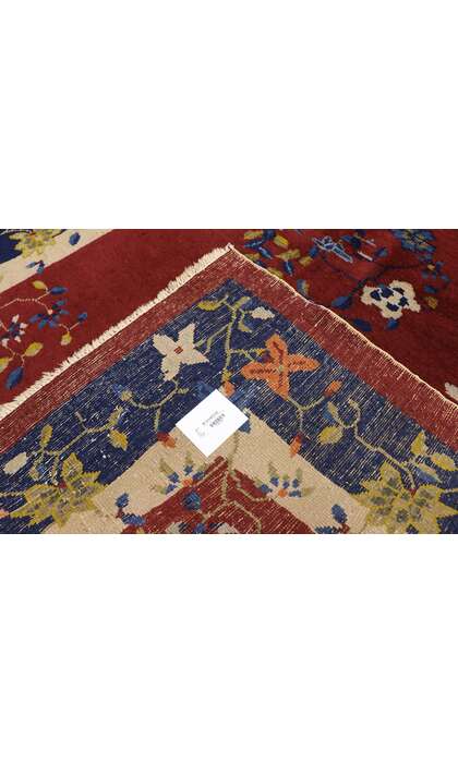 4 x 6 Antique Chinese Art Deco Rug 72233