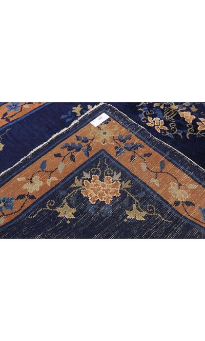 4 x 7 Antique Chinese Peking Rug 74478
