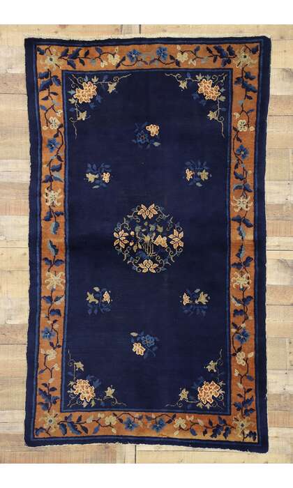 4 x 7 Antique Chinese Peking Rug 74478