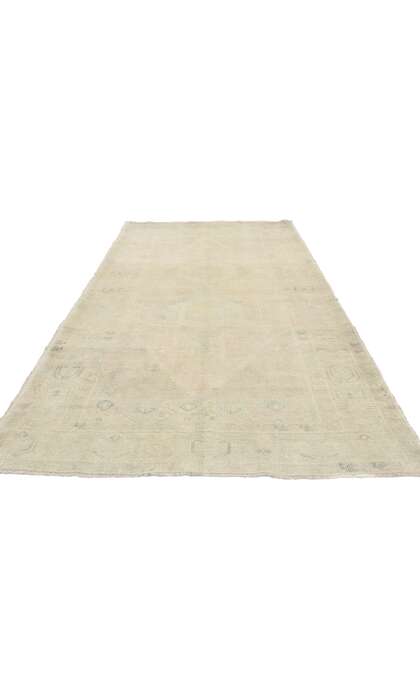 4 x 8 Muted Vintage Oushak Rug 52676
