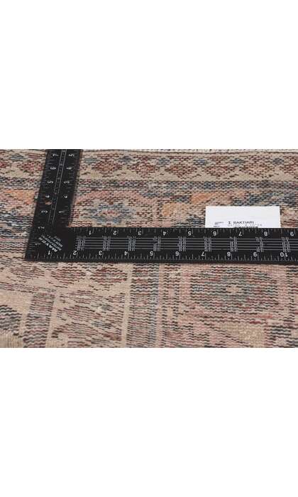 5 x 10 Vintage Persian Bakhtiari Rug 75259