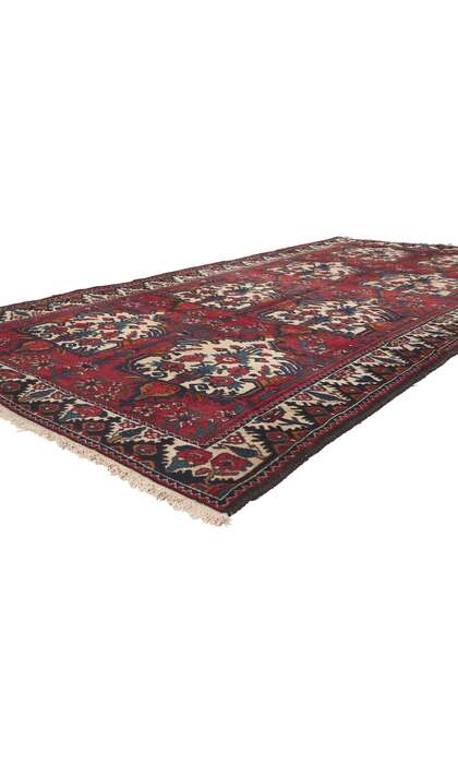 5 x 10 Antique Persian Bakhtiari Rug 71127