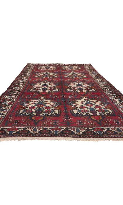 5 x 10 Antique Persian Bakhtiari Rug 71127