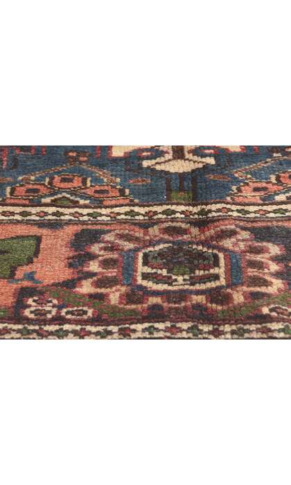 5 x 10 Antique Persian Bakhtiari Rug 75325