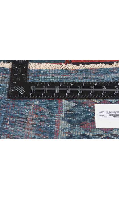 5 x 10 Antique Persian Bakhtiari Rug 75279