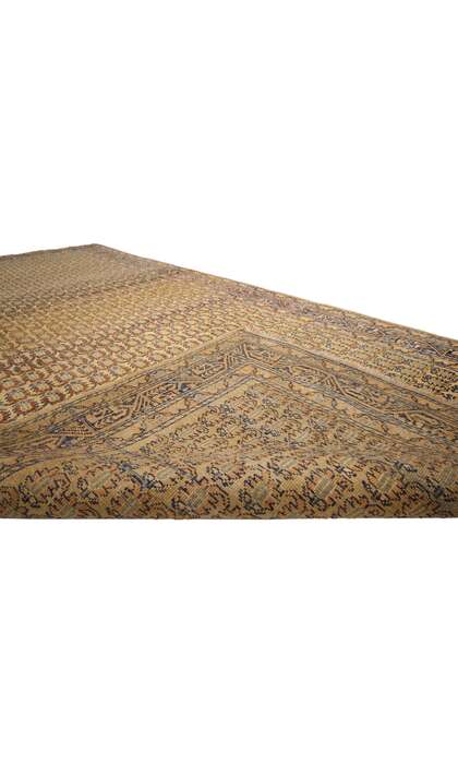 5 x 10 Antique Persian Saraband Rug 72614