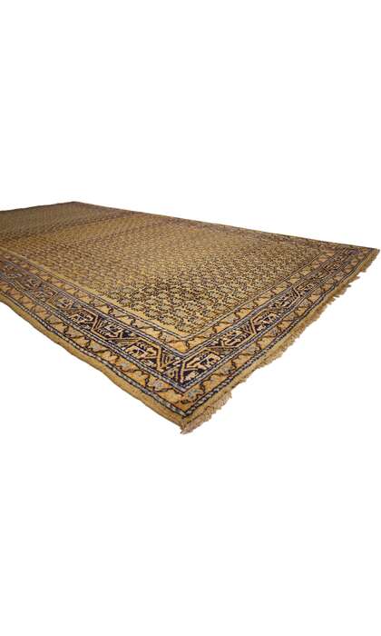 5 x 10 Antique Persian Saraband Rug 72614