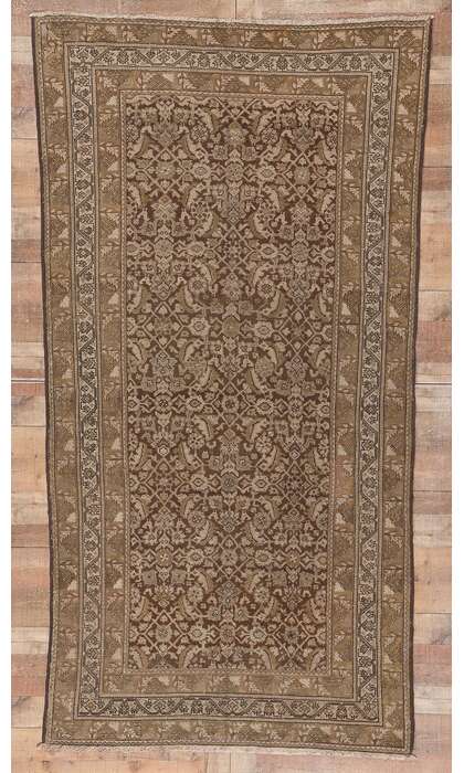 5 x 10 Antique Persian Malayer Rug 74142
