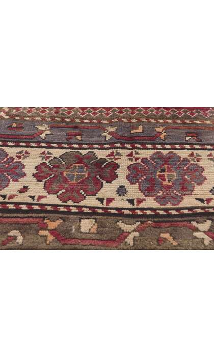 5 x 11 Antique Caucasian Kurdish Runner 71469
