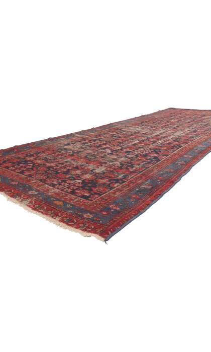 5 x 13 Antique Persian Malayer Rug 76731