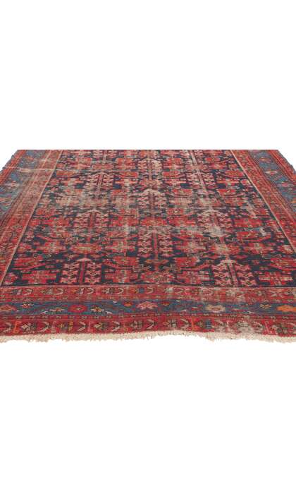 5 x 13 Antique Persian Malayer Rug 76731