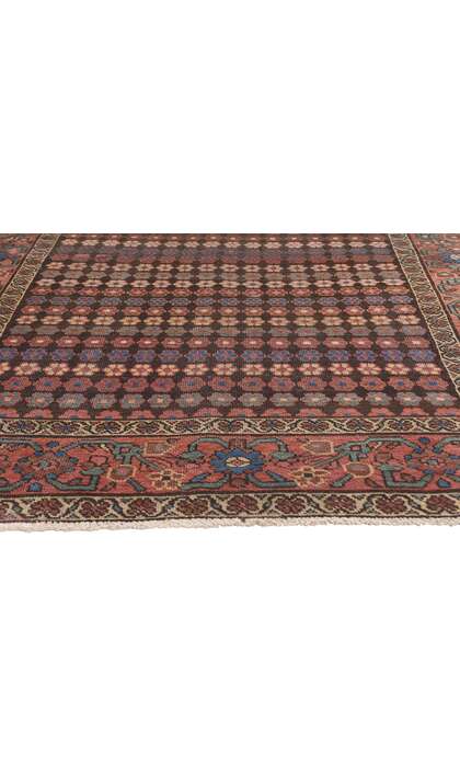 5 x 9 Antique Persian Hamadan Rug 75253