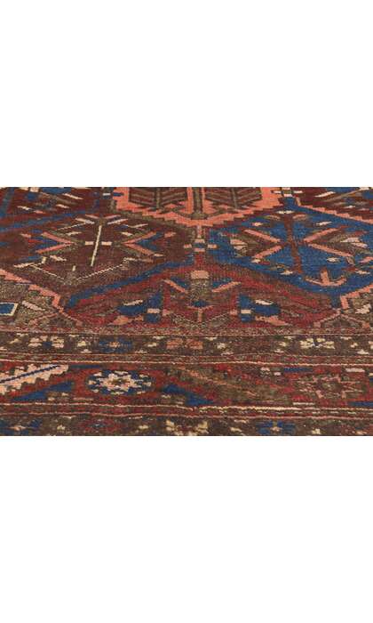 6 x 10 Antique Persian Bakhtiari Rug 75269