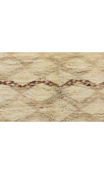 6 x 10 Vintage Moroccan Beni Ourain Rug 21379