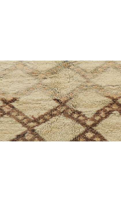 6 x 10 Vintage Moroccan Beni Ourain Rug 21379