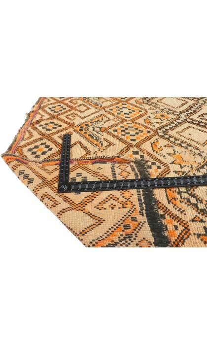 6 x 10 Vintage Moroccan Beni Ourain Rug 21367