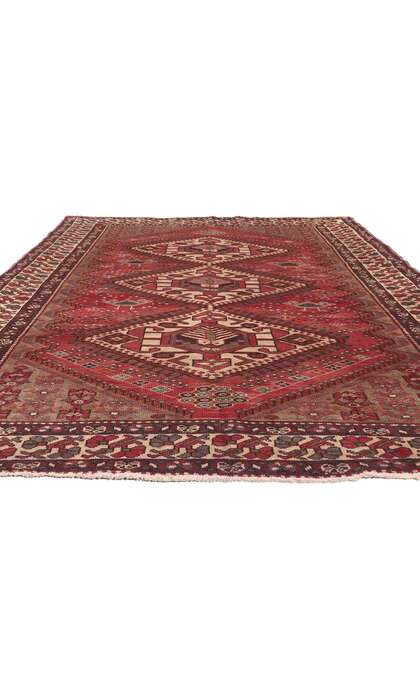 6 x 10 Vintage Persian Hamadan Rug 75879